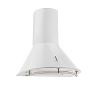 Klarstein Lumio 60cm 615m³/h Hotte Murale Vintage Blanc B