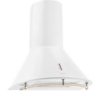 Klarstein Lumio Primo Retro - Hotte - hotte décorative - largeur : 60 cm - profondeur : 50 cm - extraction et recirculation (avec kit de recirculation supplémentaire) - blanc Blanc G