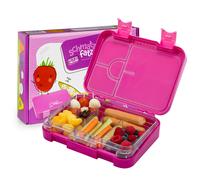 Klarstein Lunchbox schmatzfatz junior 6 compartiments 21,3 x 15 x 4,5 cm