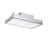 Klarstein LuxeAir Hotte aspirante smart 90 cm Contrôle par app + Bluetooth LED 751 m³/h Argent G