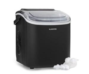 Klarstein Machine a Glacons pour la Maison, Capacité de 1,3L, Fabrique Rapidement Jusqu'à 12kg de Glacons, Machine a Glaces Petits et Grands Glaçons en Forme de Balles, Autonettoyante, Ice Maker