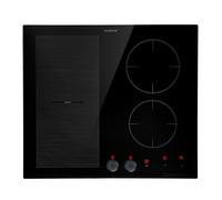 Klarstein Plaque à induction MagniChef 7000W 4 feux ThermoBoost Noir