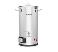 Klarstein Maischfest 3000W 30L Cuve de Brassage Argent
