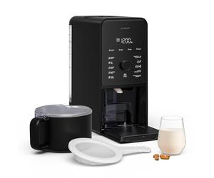Klarstein Marcia Touch Machine à Lait Végétaux, 1200W, 12 Programmes, Auto-Nettoyage, Écran LCD, 1,2L Inox, Lait d’Amande, Avoine, Noix, Machine Lait Végétal