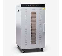 Klarstein Master Jerky 30-90°C Déshydrateur Professionnel 24 Plateaux Argent