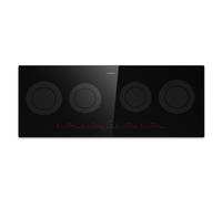 Klarstein Masterzone Slim 90cm Plaque à Induction 4 Feux Noir