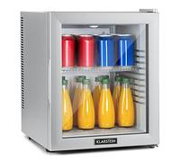 Klarstein Mini Frigo de Chambre de 32L pour Snacks et Boissons, Petit Frigo Top Silencieux, Mini Bar, Petit Réfrigérateur Camping, Mini Frigo Cosmetique, Refrigerateur avec Étagères Réglables, 12-18°C