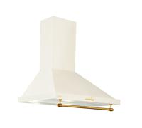 Klarstein Montblanc 60cm 599m³/h Hotte Murale Vintage Crème A