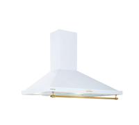 Klarstein Montblanc 90cm 599m³/h Hotte Murale Vintage Blanc A