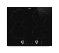 Klarstein Neotouch Table de cuisson à induction - Table de cuisson à induction 4 zones 7200 W Boost, commandes tactiles & par boutons, verrouillage parental, protection contre la surchauffe