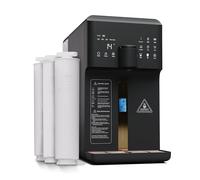 Klarstein Osmoseur Eau Potable Aqualine de 6L, Système de Filtration d'Eau par Osmose Inverse Maison, Filtre Osmoseur Inverse Domestique, Ioniseur, Filtration 5 Etapes, Installation Rapide, 3 Filtres