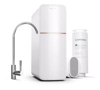 Klarstein Osmoseur Eau Potable, Système de Filtration d'Eau par Osmose Inverse Maison, 600GPD Filtre Osmoseur Inverse Domestique 99.99% Pureté, Filtration 5 Etapes, Installation Rapide, Sans Réservoir