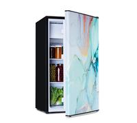 Klarstein Réfrigérateur-congélateur CoolArt 79 L / 9 L – Silencieux 41 dB – Bleu