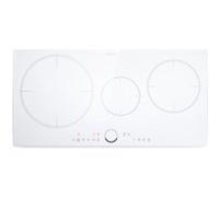 Klarstein Delicatessa 80cm Plaque à Induction 3 Feux Blanc