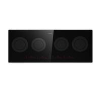 Masterzone Slim Round table de cuisson à induction intégrée 4 zones ThermoBoost Technologie Smart Flex 7200 watts maximum