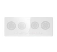 Klarstein Plaque Induction en Céramique 11600W, Plaque de Cuisson Electrique à Induction, 5 Feux, Tables de Cuisson, Plaques chauffantes Flex Zone, Rechaud Electrique Cuisine