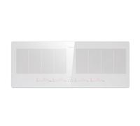 Klarstein Plaque Induction en Céramique de 7200W, Plaque de Cuisson Electrique à Induction, 4 Feux, Tables de Cuisson, Plaques chauffantes Flex Zone, Rechaud Electrique Cuisine