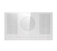Klarstein Plaque Induction en Céramique de 9600W, Plaque de Cuisson Electrique à Induction, 5 Feux, Tables de Cuisson, Plaques chauffantes Flex Zone, Rechaud Electrique Cuisine