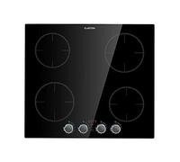 Table de cuisson à induction Klarstein Kochheld - 4 plaques - 6000 W - Noir