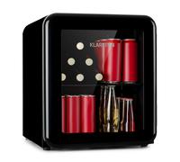 Klarstein PopLife 50cm 48L Frigo à Boisson avec Porte Vitrée Noir E
