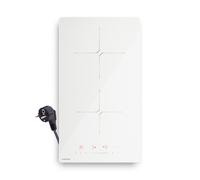 Klarstein PowerGlide 30cm Plaque à Induction 2 Feux Blanc