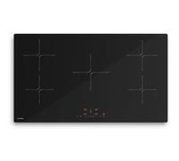 PowerGlide plaque à induction | Moderne & Puissante | 5 zones de cuisson | 9800 W | 90 cm