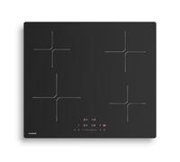 Klarstein PowerGlide Plaque Induction Encastrable 4 Zones 7400W Minuterie Verre Mat Anti-rayures Plaque Cuisson Induction 60cm