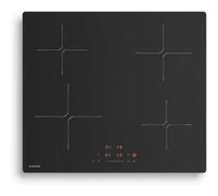 Klarstein Plaque à induction encastrable PowerGlide – 4 zones, 7400W Boost, curseur tactile, 60 cm