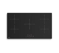 PowerGlide plaque à induction | Surface anti-rayures | 5 zones de cuisson | 9800 W | 90 cm