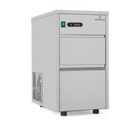 Klarstein Powericer 20kg/24h 3,5L Machines à Glaçons Professionnelle Argent