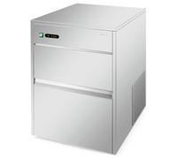 Klarstein Powericer 50kg/24h 10L Machines à Glaçons Professionnelle Argent