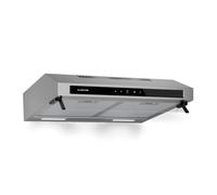 Klarstein Purista 60cm 343m³/h Hotte Tiroir Argent C