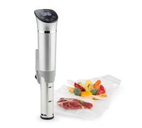 Klarstein Quickstick Flex Cuiseur sous-vide vapeur - Thermoplongeur 1300W - argent argent G
