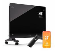 KLARSTEIN Radiateur Electrique à Convection, Faible Consommation d'Energie, Chauffage Electrique d'Intérieur de 1500W avec Thermostat, Chauffage Mural et Portable, Chauffage d'Appoint, Radiateurs