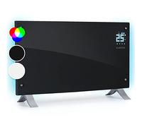 Klarstein Radiateur Electrique à Faible Consommation d'Energie, 2000W Chauffage Electrique d'Intérieur avec Thermostat, Portable, Chauffage Mural, Chauffage d'Appoint, Radiateurs, Pieds en Aluminium