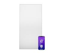 Klarstein radiateur infrarouge avec thermostat, chauffage électrique 770 W, chauffage infrarouge pour maison connectée pour montage