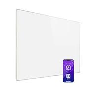 Klarstein Radiateur Infrarouge Mural Intelligent, Chauffage Infrarouge 1200W, Panneau Chauffant APP Mobile, Radiateur Electrique Extra Plat, Salle de Bain, Sans CO2, Faible Conso d'Energie