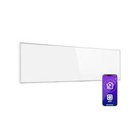 Klarstein Radiateur Infrarouge Mural Intelligent, Chauffage Infrarouge 300W, Panneau Chauffant Infrarouge, APP Mobile, Radiateur Electrique Extra Plat, Salle de Bain, Sans CO2, Faible Conso d'Energie