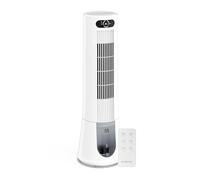 KLARSTEIN Rafraichisseur d’Air, Refroidisseur d’Air Évaporatif, 7L, Télécommande, Minuterie, Mobile, Ventilateur Climatiseur Chambre 20m², White