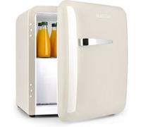 Klarstein Réfrigérateur combiné Audrey 37 L 2in1 Congélateur 5 L Mini bar Mini Frigo LED Style Rétro Crème Beige G