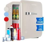 Klarstein Mini-frigo 48L pour snacks et boissons – silencieux, étagères réglables, 0–10°C
