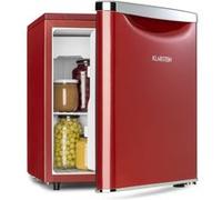 Klarstein Yummy Réfrigérateur avec compartiment congélateur, R600a, 42 dB, 1 x étagère grillagée, incl. bac d'égouttement, 45 L, compartiment congélateur : 3 litres, réfrigérateur : 42 L, rouge