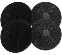 AllSpares Filtre à Charbon (4x) adapté pour Klarstein / Respekta / Bomann MIZ0031 / KF561 / CF110 / DU652