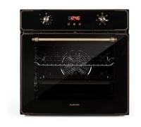 Klarstein Retro Elizabeth - Four - encastrable - niche - largeur : 56 cm - profondeur : 55 cm - hauteur : 59 cm - classe A - noir Noir G