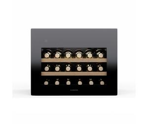 Klarstein Rhone 59cm 28 Bouteilles Cave à Vin Encastrable Noir G