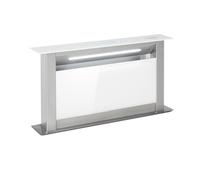 Klarstein Royal Flush 60cm 604,1m³/h Hotte Plan de Travail Blanc APP