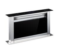 Klarstein Royal Flush 60cm 604m³/h Hotte Plan de Travail Noir/Marbre APP