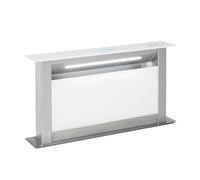 Klarstein Royal Flush Eco Hotte aspirante 60 cm - escamotable, 604 m³/h, Touch-To-Slide, éclairage LED, efficacité énergétique acier inoxydable & verre, recyclage & évacuation