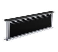 Klarstein Royal Flush Eco Hotte De Plan De Travail - A Énergie, 842 m³/h, Silencieuse 70 dB, LED 9 Couleurs, Commande Tactile, Hotte Aspirante Moderne, Noir
