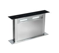 Secret Service - Hotte - hotte îlot - largeur : 110 cm - profondeur : 70 cm - evacuation - argent